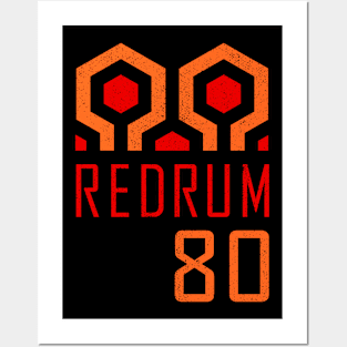 Redrum 80 Posters and Art